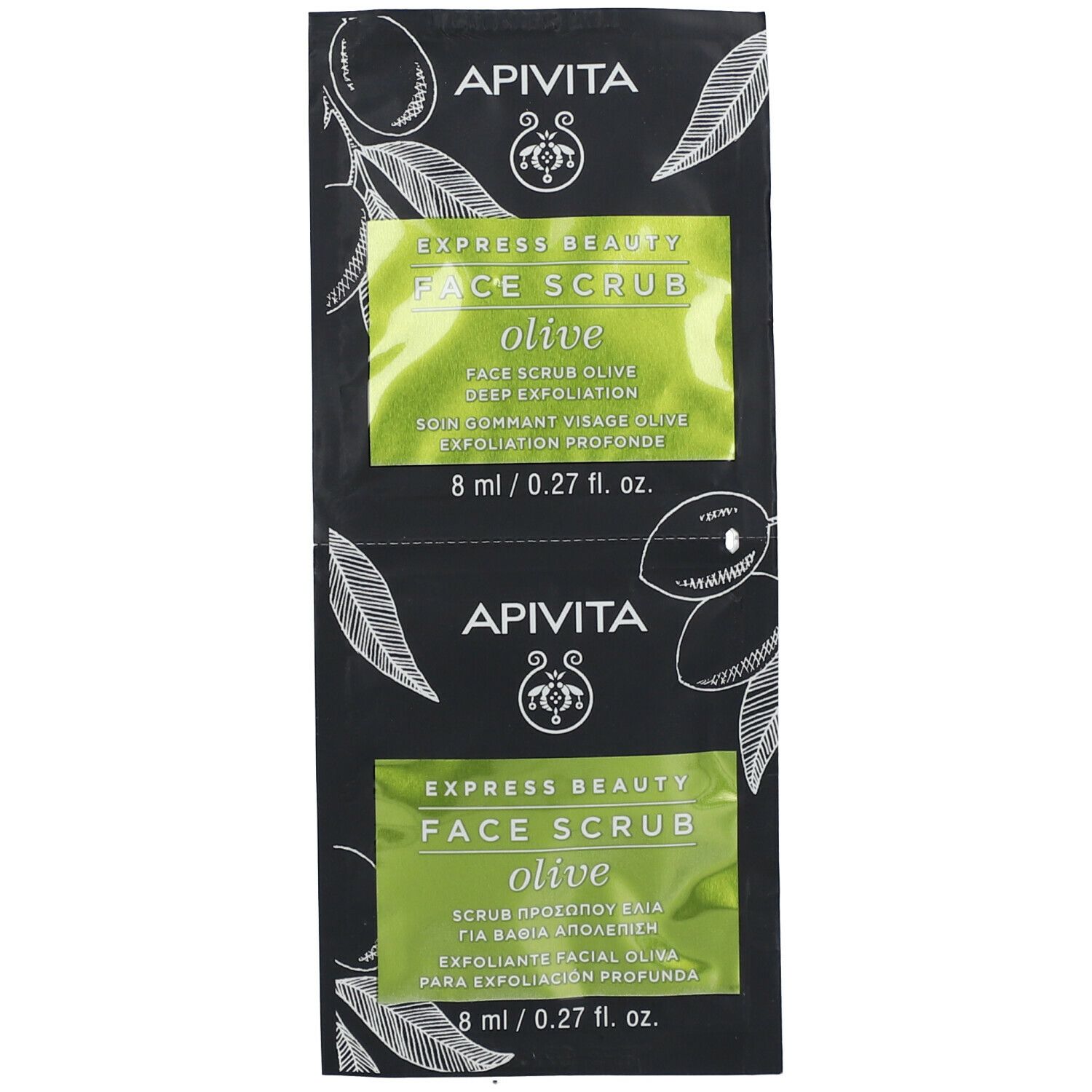 Apivita Express Beauty Gommage Visage Exfoliation Profonde à l'Olive