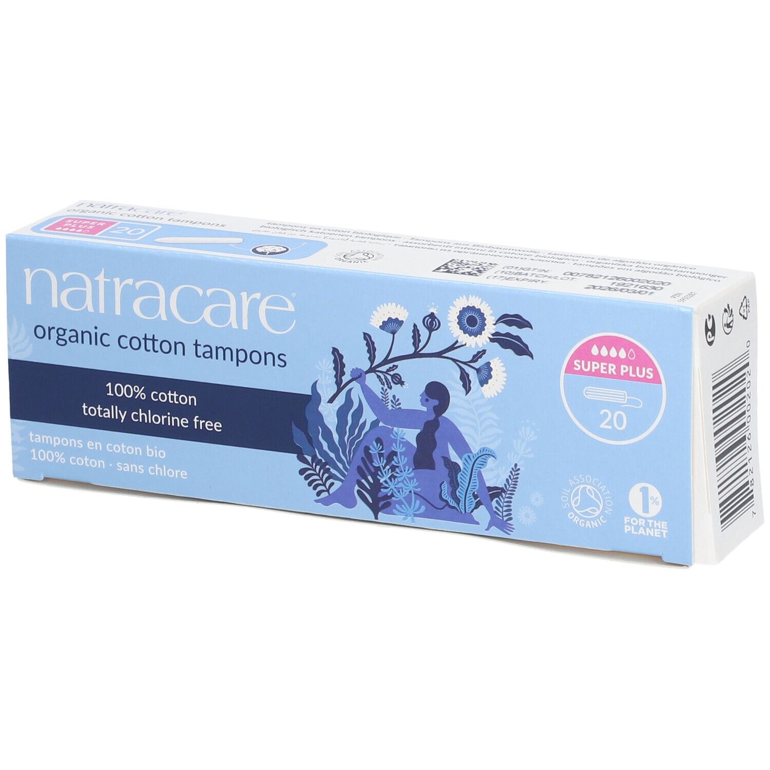 Natracare Tampons Super Plus 20 St Tamponaden