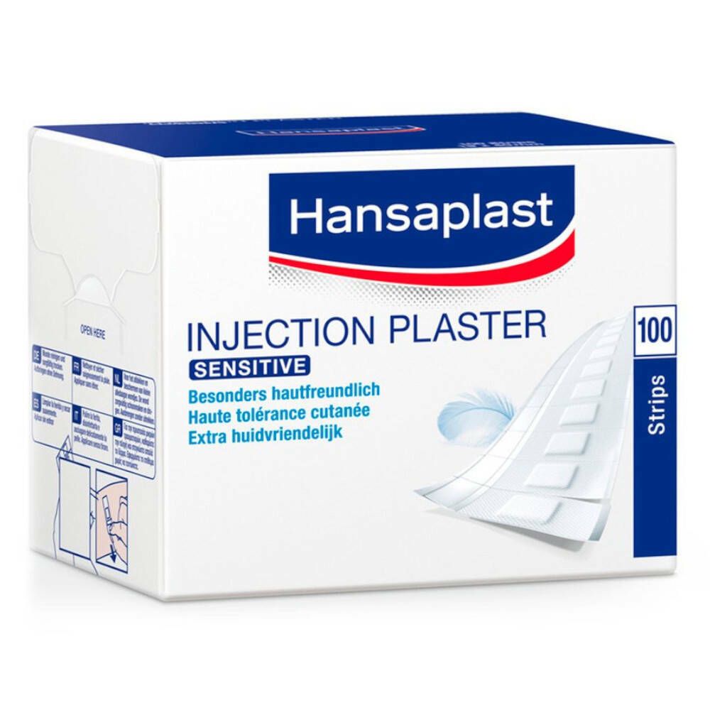 Hansaplast MED Injection Plaster Sensitive 19 x 40 mm