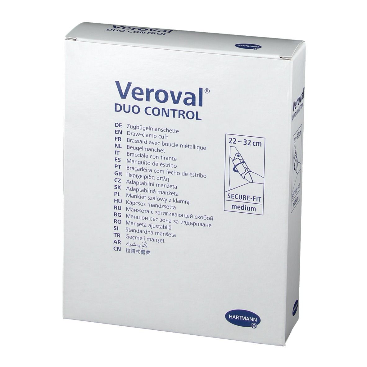 Veroval Duo Control Manschette für Oberarmumfang 22-32 cm.