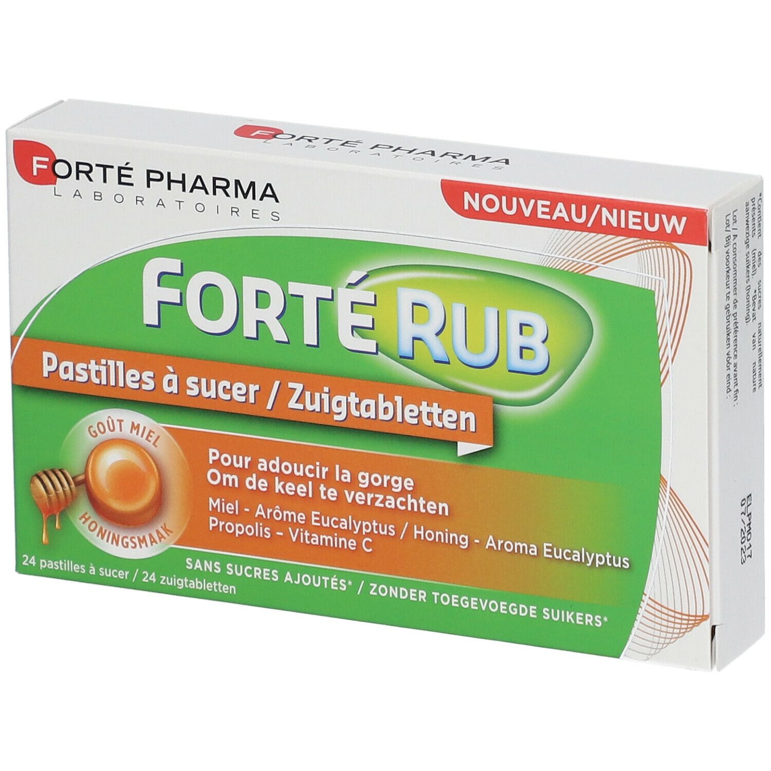 Forte Pharma Forté Rub pastilles à sucer goût miel