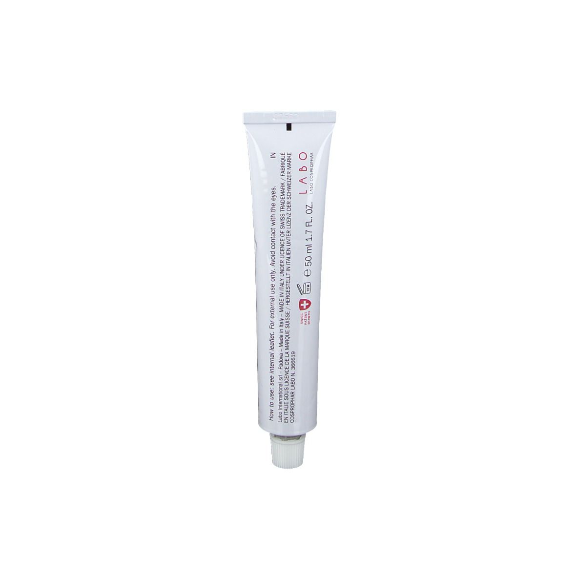 Tube blanc avec logo "Fillerina", texte et "50 ml 1.7 fl. oz".