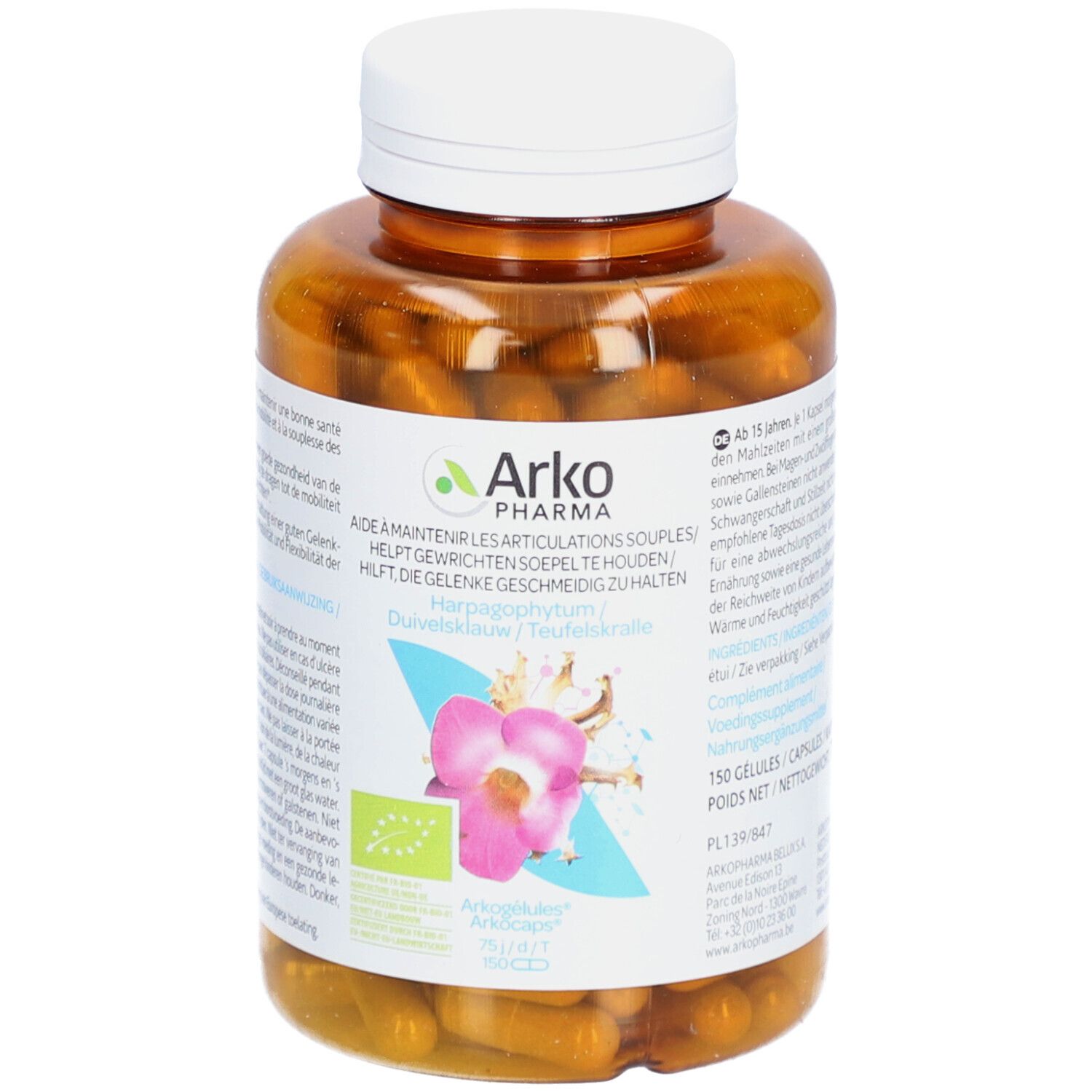 Arkocaps Harpagophytum 150 Capsules