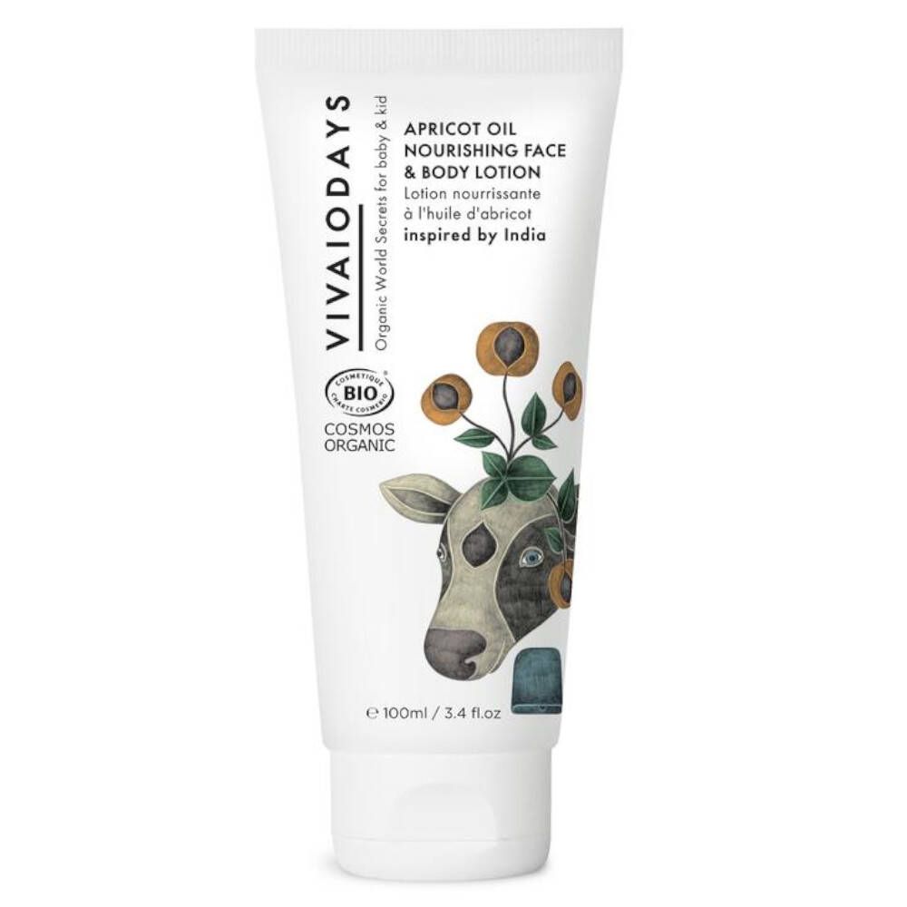 Vivaiodays Lotion nourrissante à l'huile d'abricot