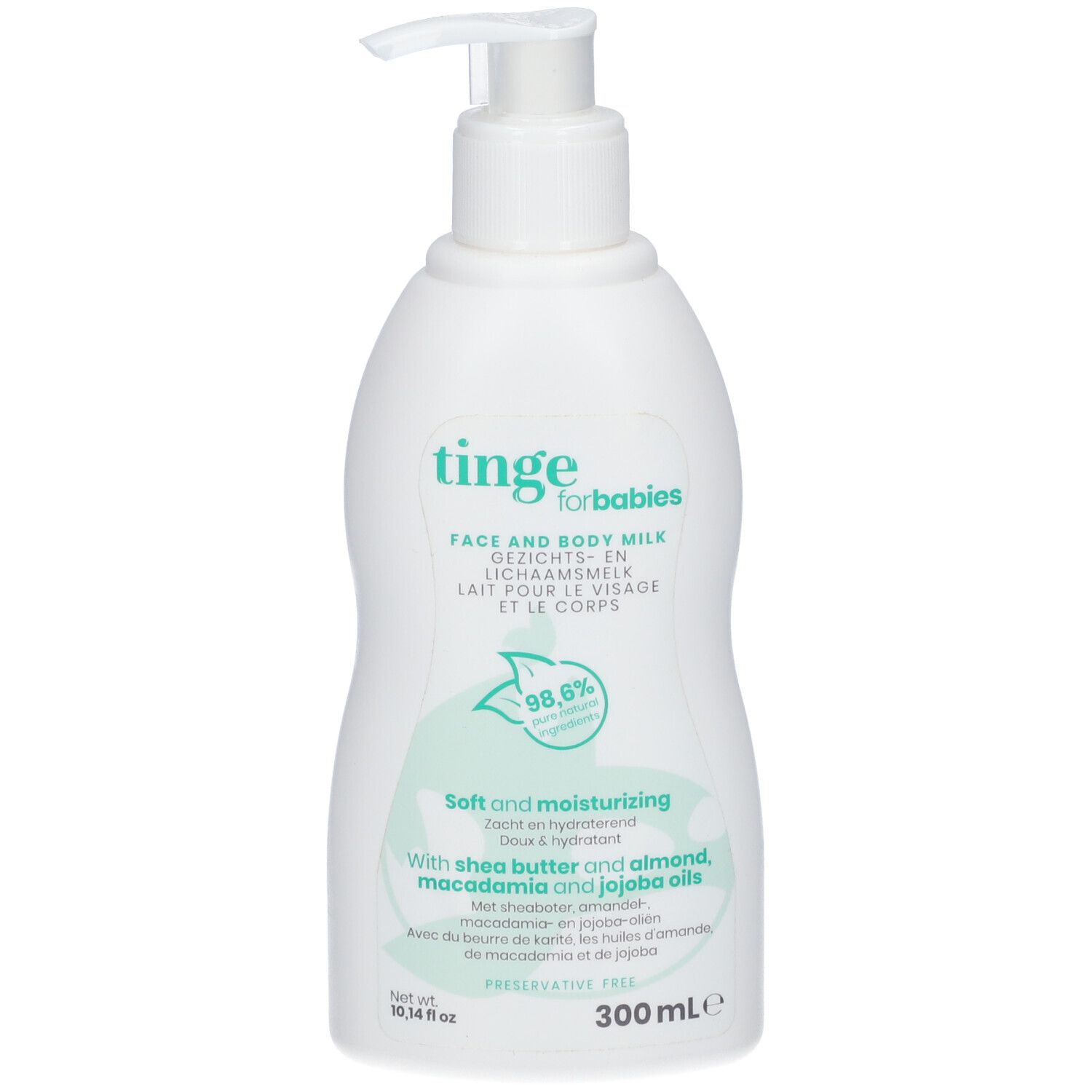 tinge Babies Lait Visage & Corps