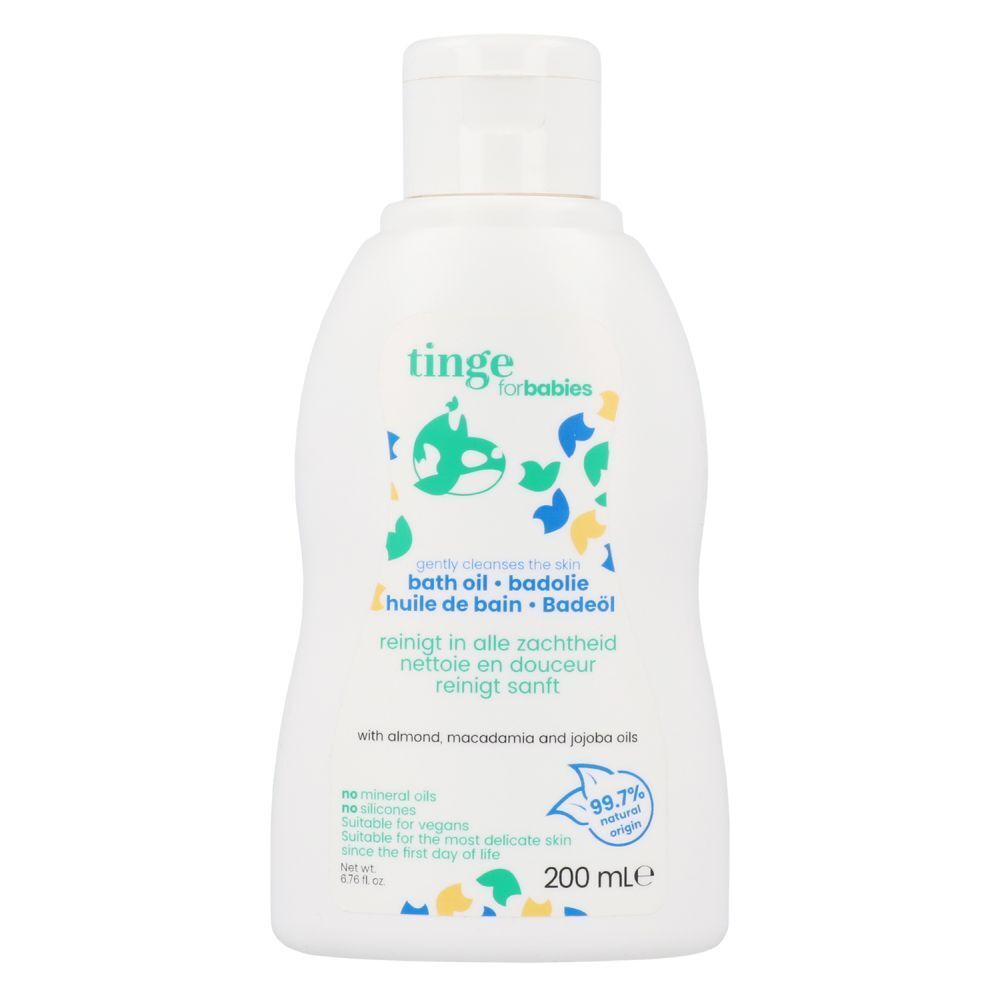 Tinge bébé huile de bain