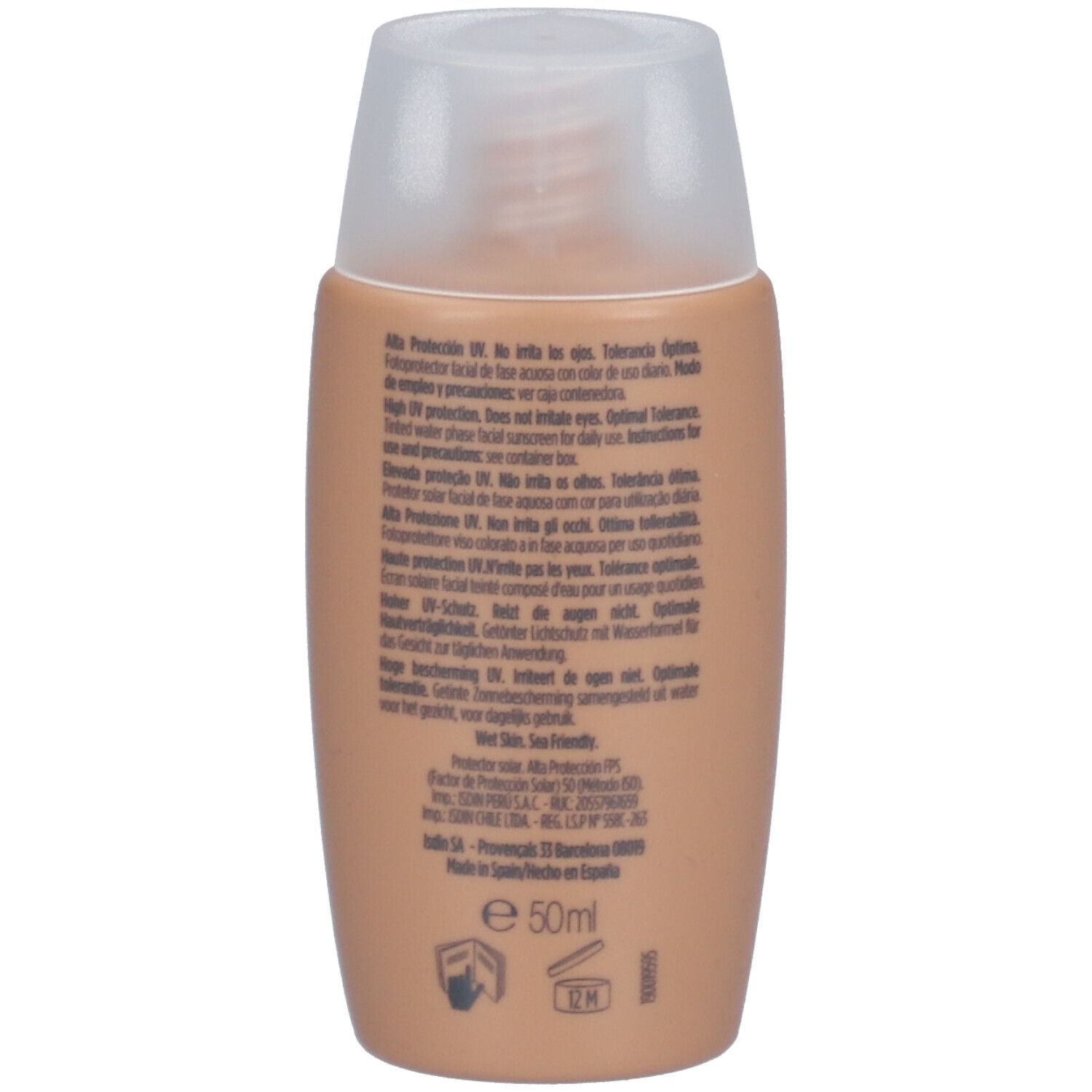 Fotoprotector Isdin® Fusion Water Color LSF 50