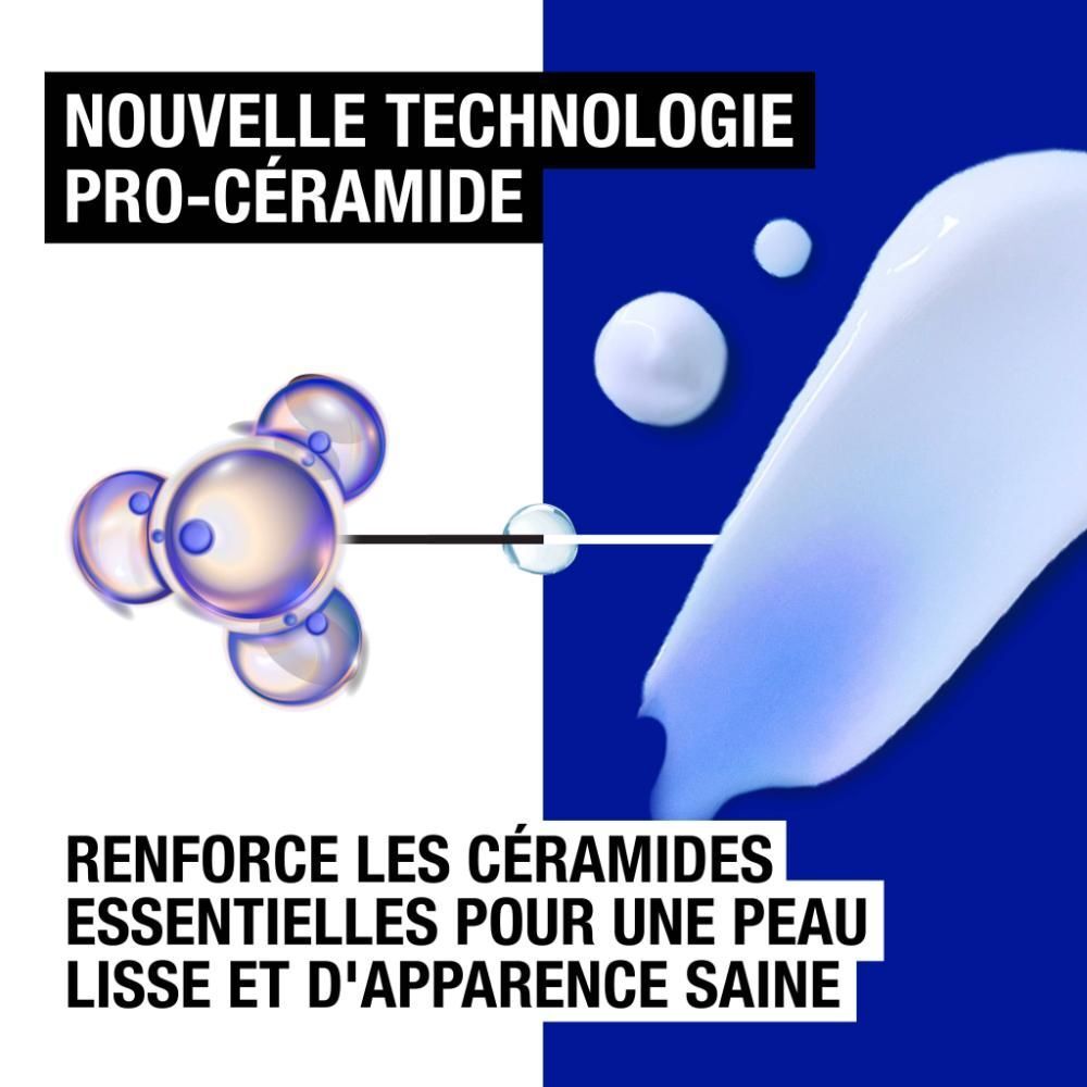 Illustration: Technologie Pro-Céramide. Renforce les céramides essentielles.