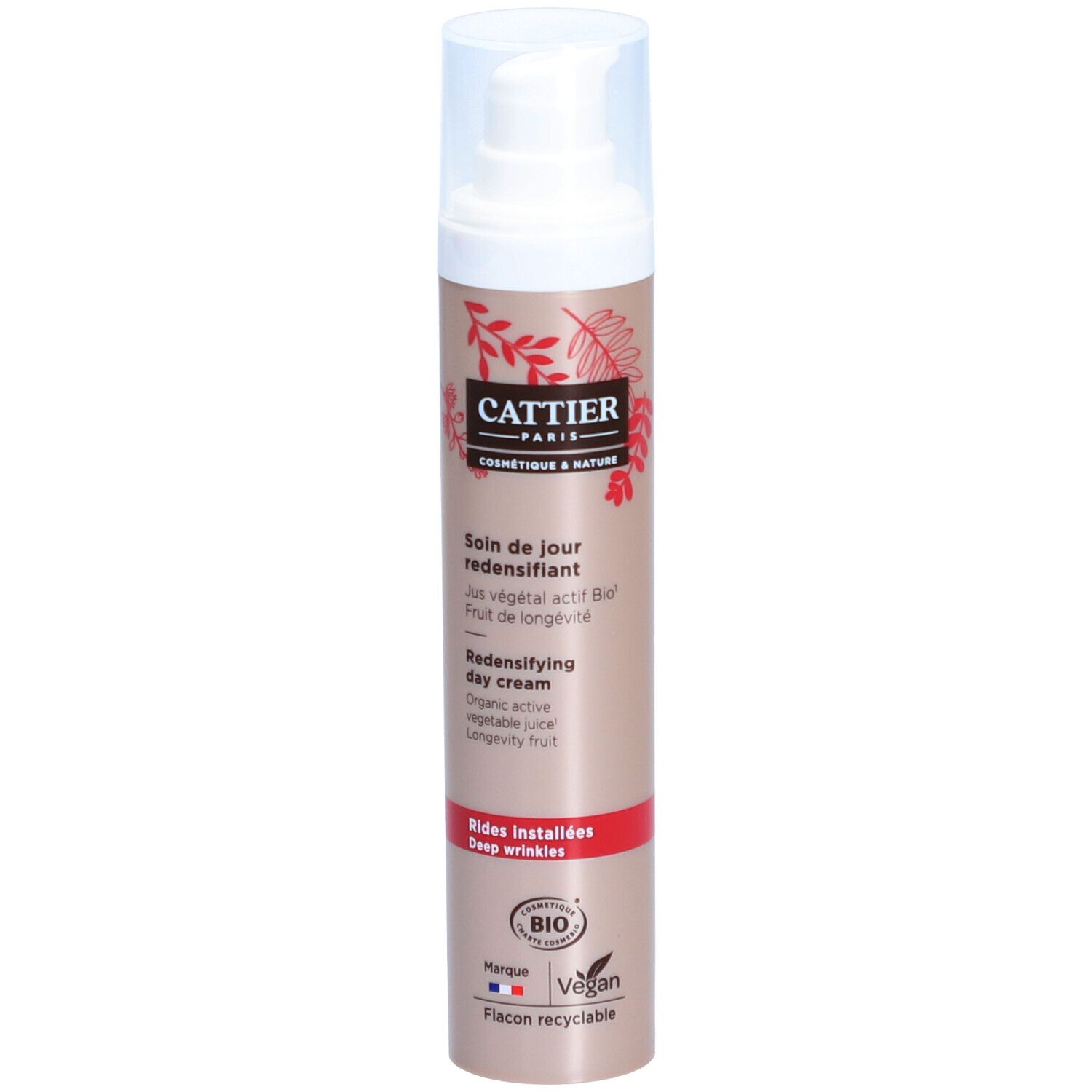 Cattier Dagcreme revitaliserend bio 50ml 50 ml Tagescreme