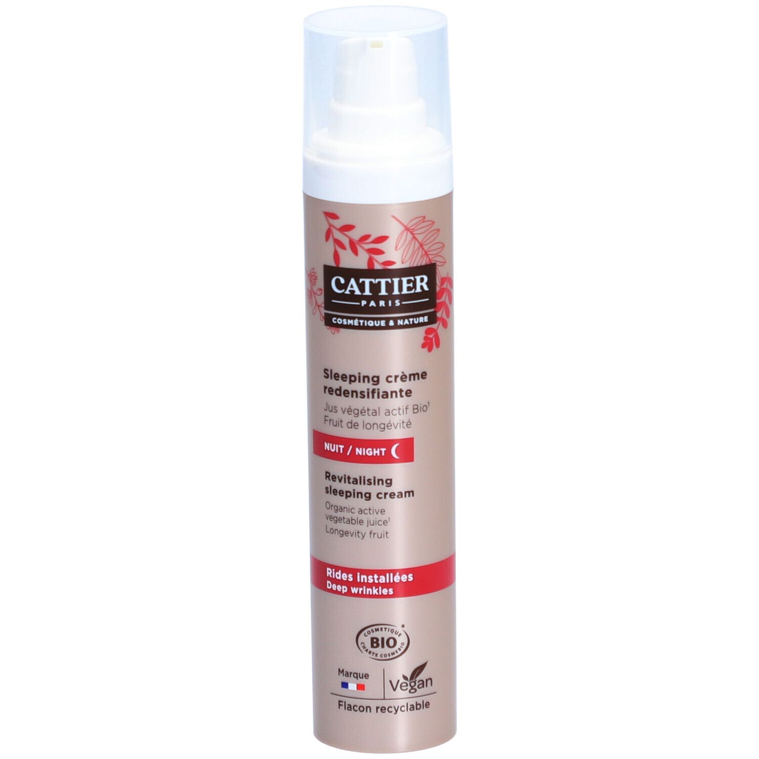 Cattier Nachtcreme revitaliserend bio 50ml 50 ml
