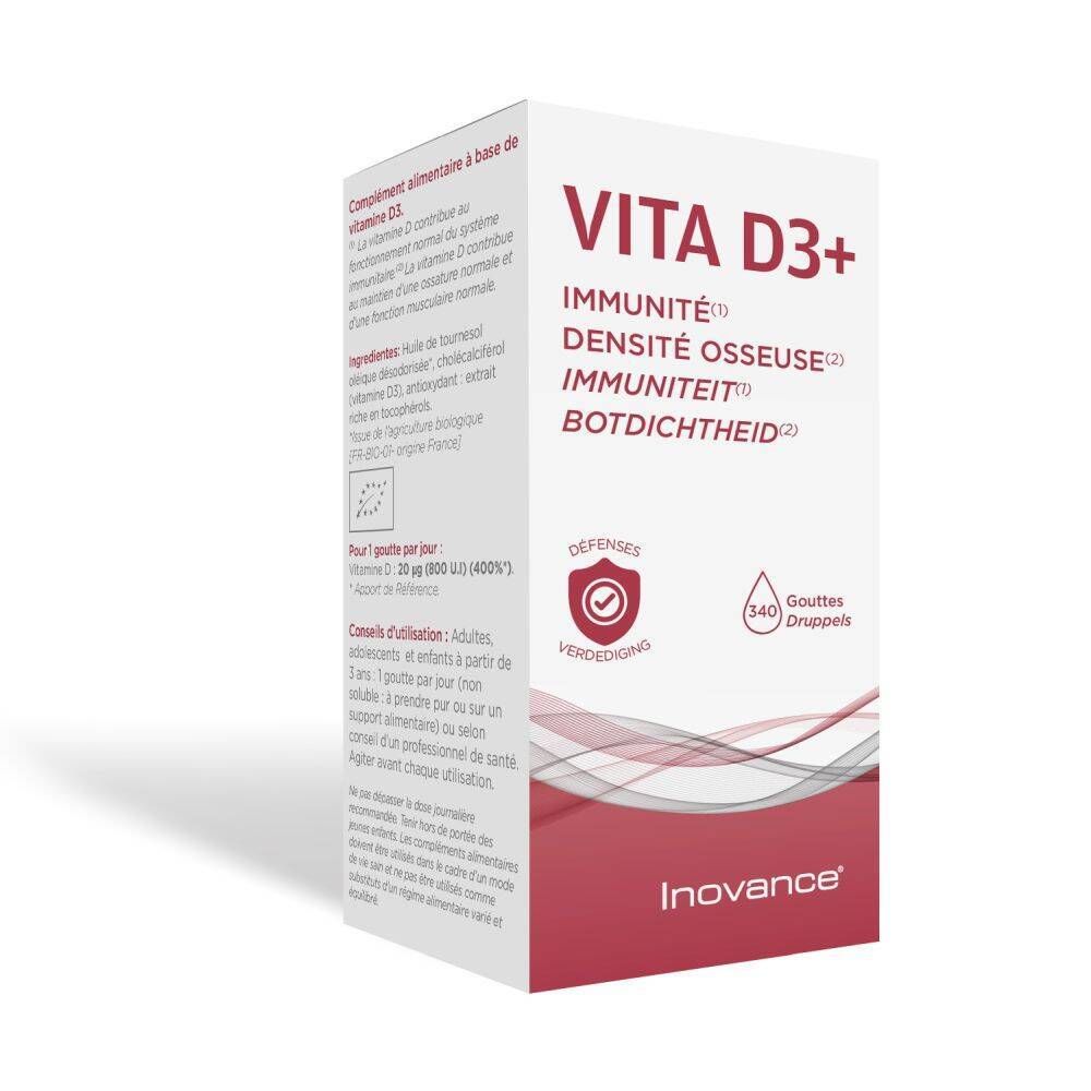 Inovance® Vita D3+ 15 Druppels