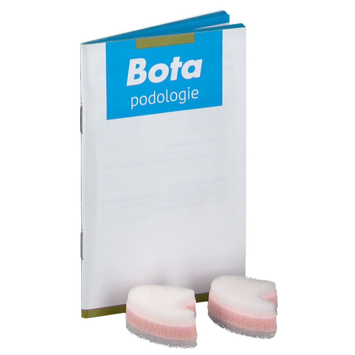 Bota Podo 44 – Séparateur Demi-lune Mousse Blanc-Rose Small