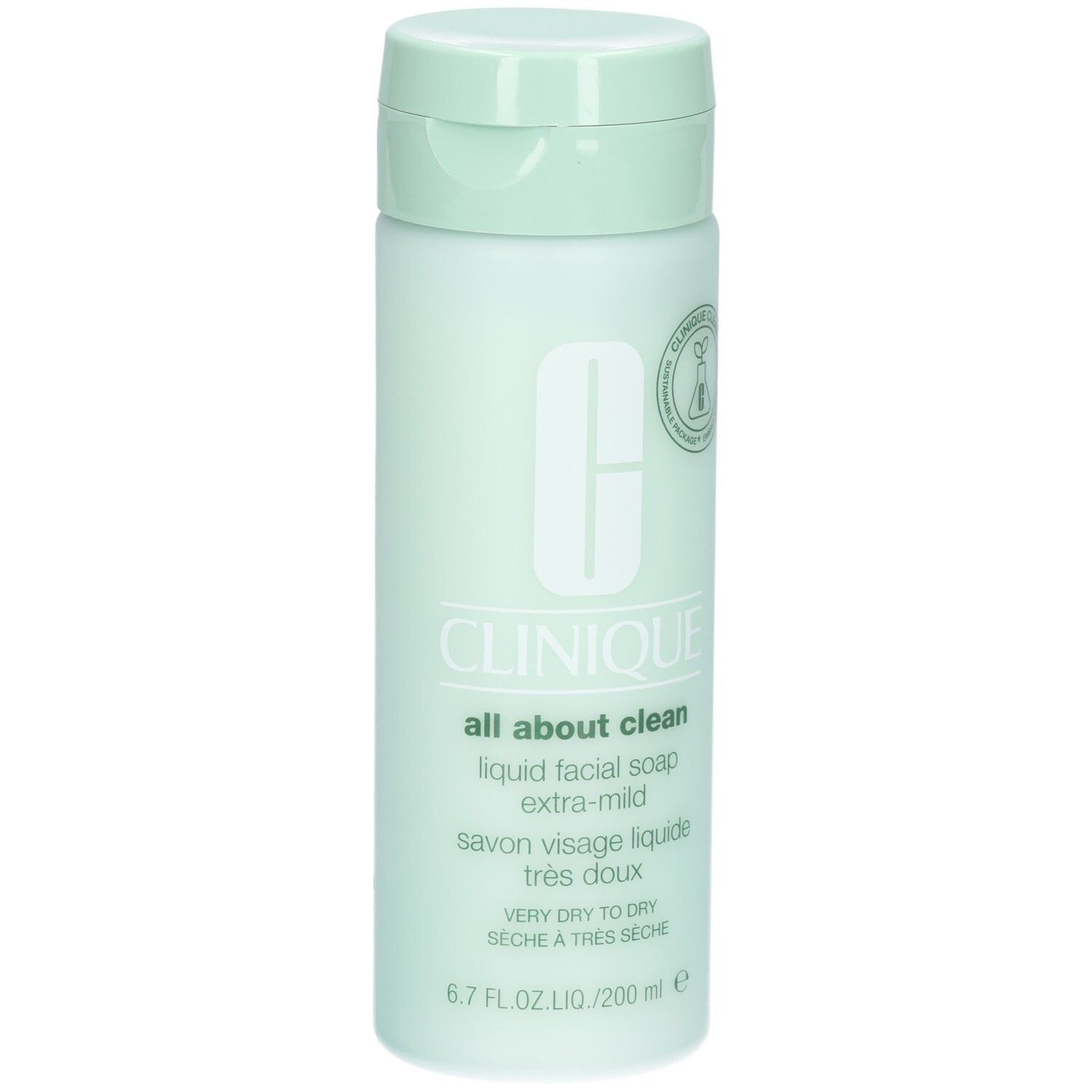 Clinique 3 Step Liquid Fac Soap Ex Mild 200Ml/6.7Floz 200 ml Flüssigseife
