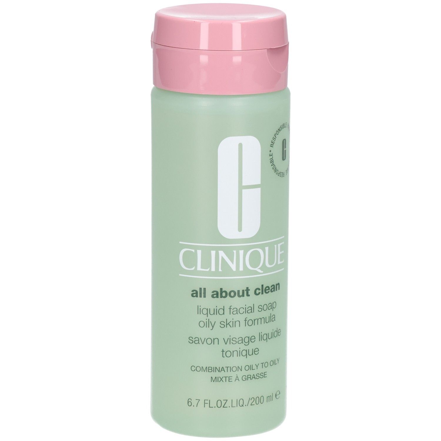 Clinique 3 Step Liq Facial Soap Oily Skn 200Ml/6.7Floz 200 ml Flüssigseife