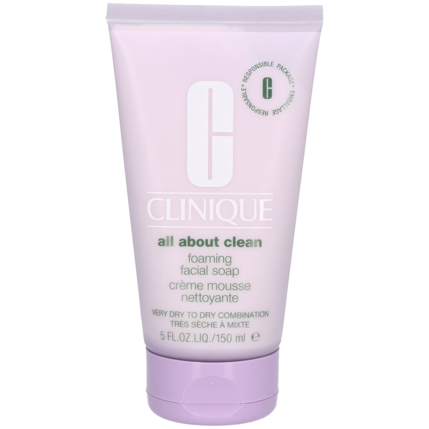 Clinique All About Clean Foaming Facial Soap 150Ml/5Floz 150 ml Flüssigseife