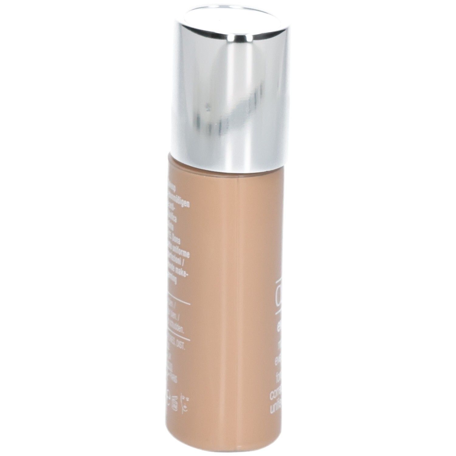Clinique Even Better Makeup SPF 15, Flakon von der Seite, helle Hautfarbe.