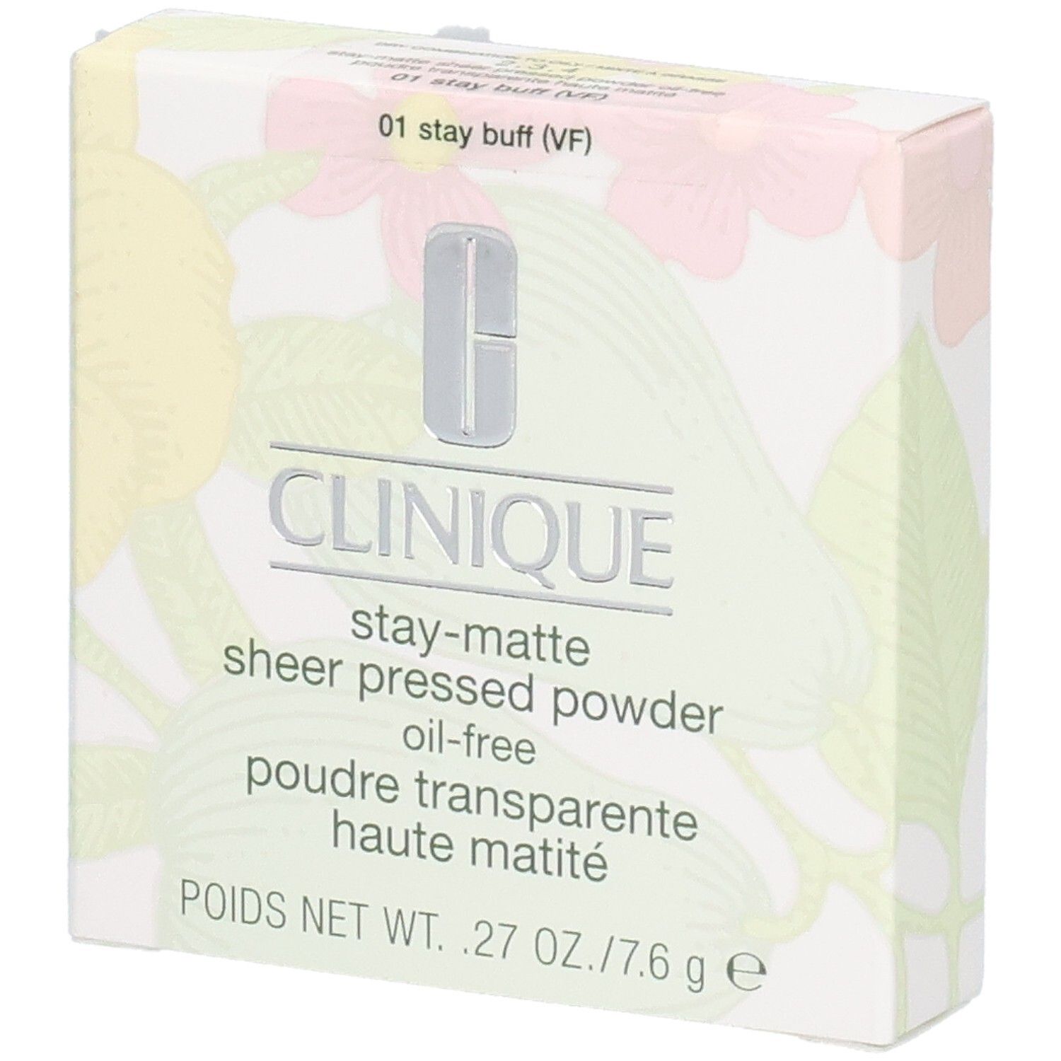 Clinique Stay-Matte St Matte Pr Pwdr-Stay Bu 7.6Gm/.27Oz 7,6 g Pulver