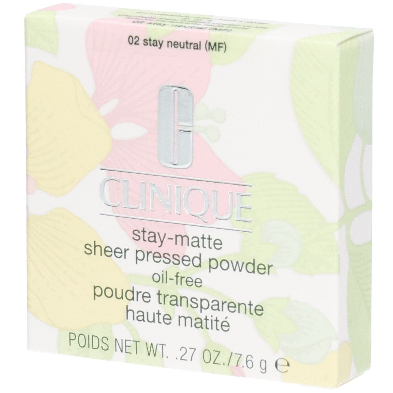 Clinique Stay-Matte St Matte Pr Pwdr-Stay Ne 7.6Gm/.27Oz 7,6 g Puder