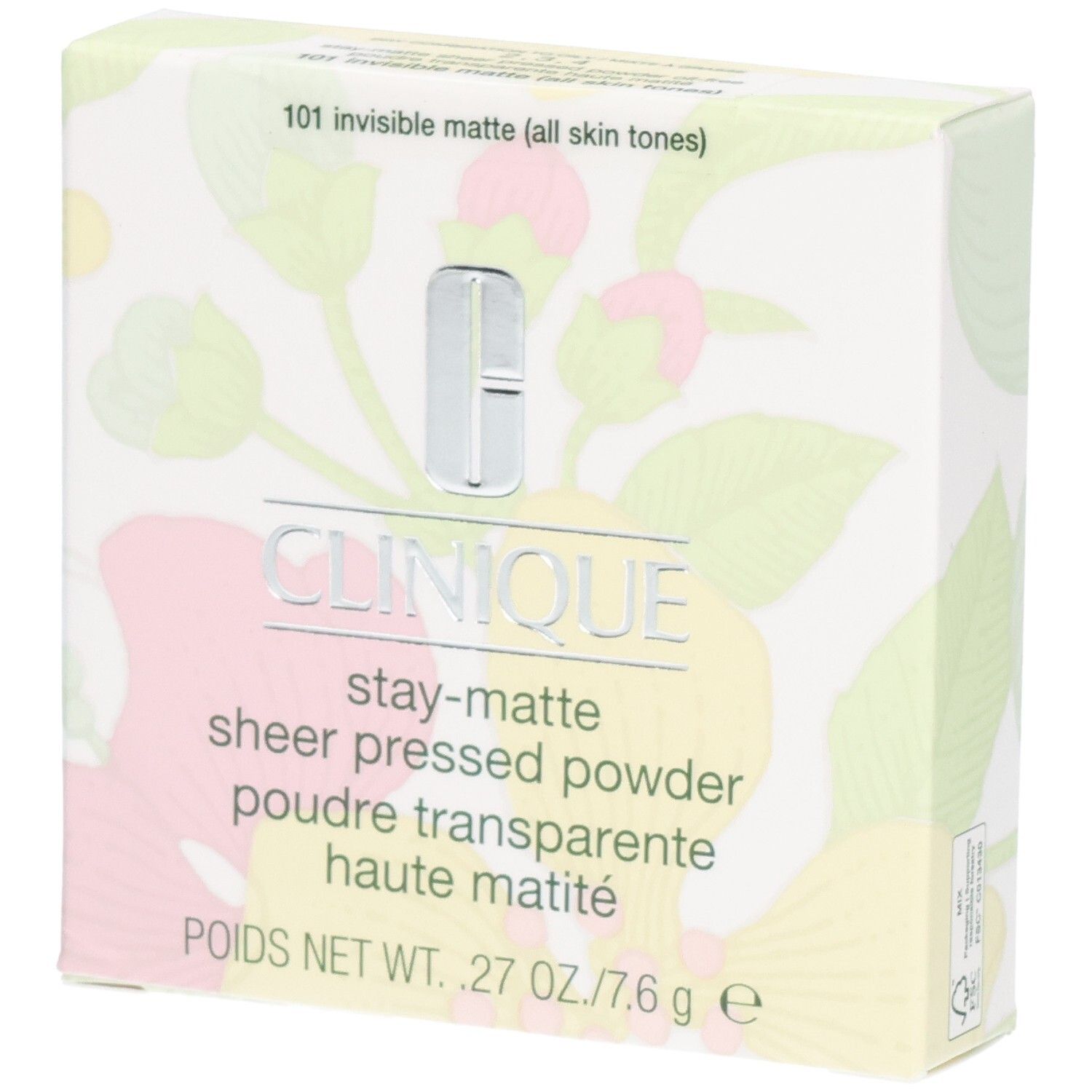 Clinique Stay-Matte Sheer Prsd-In 7.6Gm/.27Oz 7,6 g Puder
