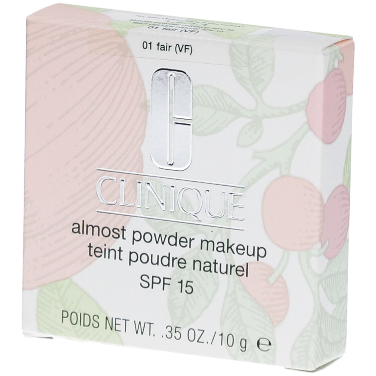 Clinique Fast Puder-Makeup SPF 15 - FAIR