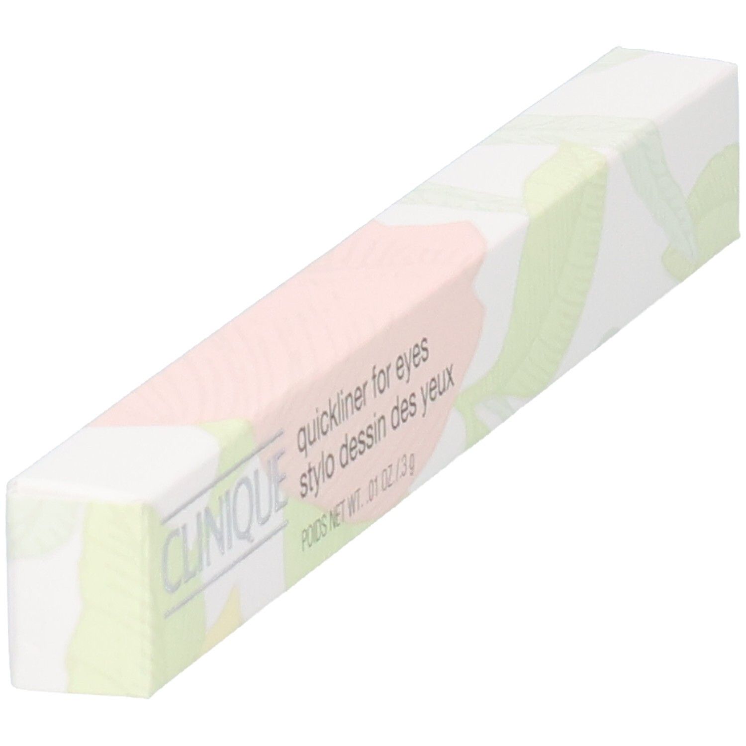 Clinique Quickliner for Eyes Smoky Brown Verpackung, Seitenansicht.