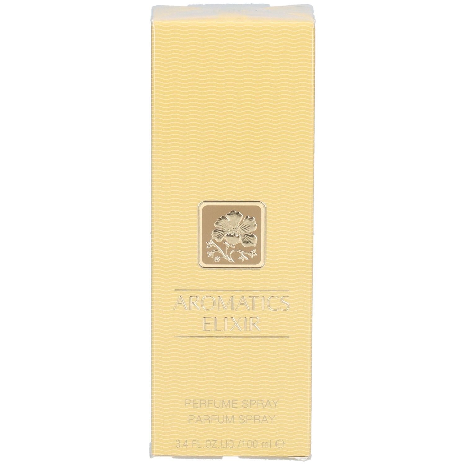 Clinique Aromatics Elixir Parfum Spray 100 ml, Vorderseite.