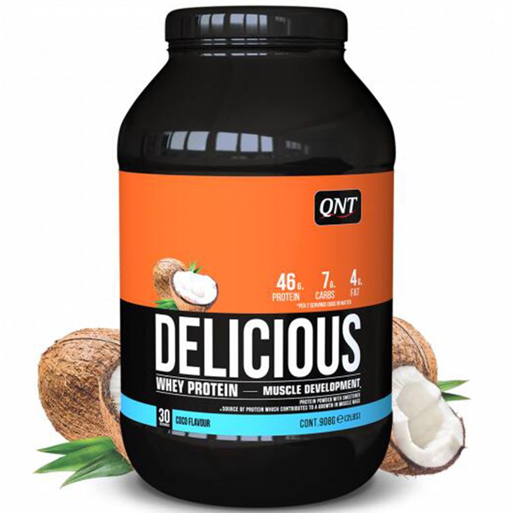 QNT Delicious Whey Protein Noix de Coco