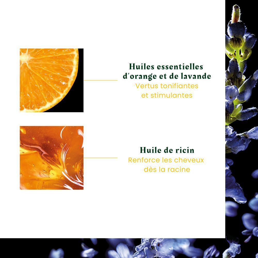 Emballage avec flacon. Inscription: COMPLEXE 5. Flacon avec liquide jaune.