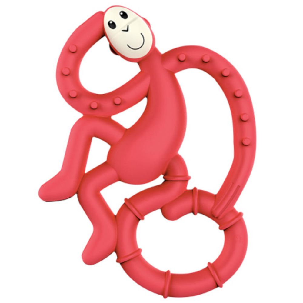 Matchstick Monkey Mini Jouet de dentition Rouge