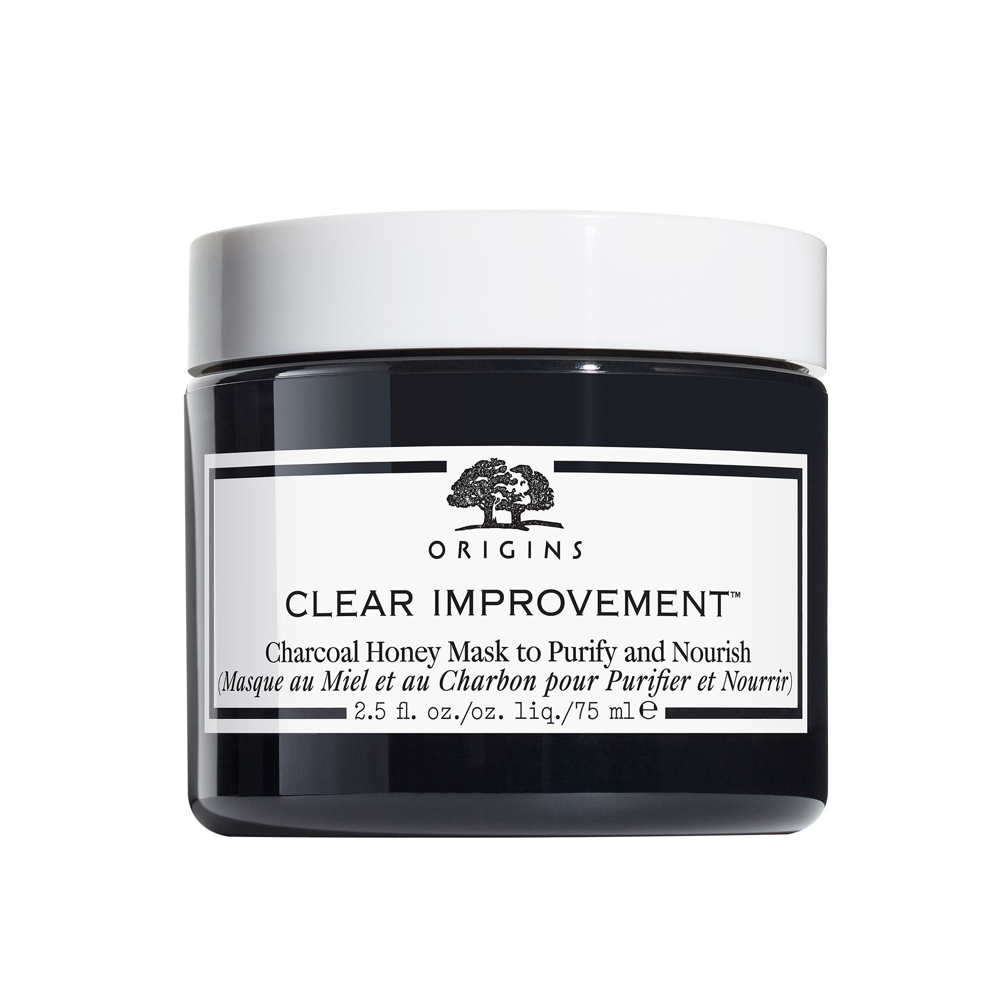 Origins Clear Improvement™ Charcoal Honey Mask to Purify and Nourish Reinigende und Pflegende Gesichtsmaske