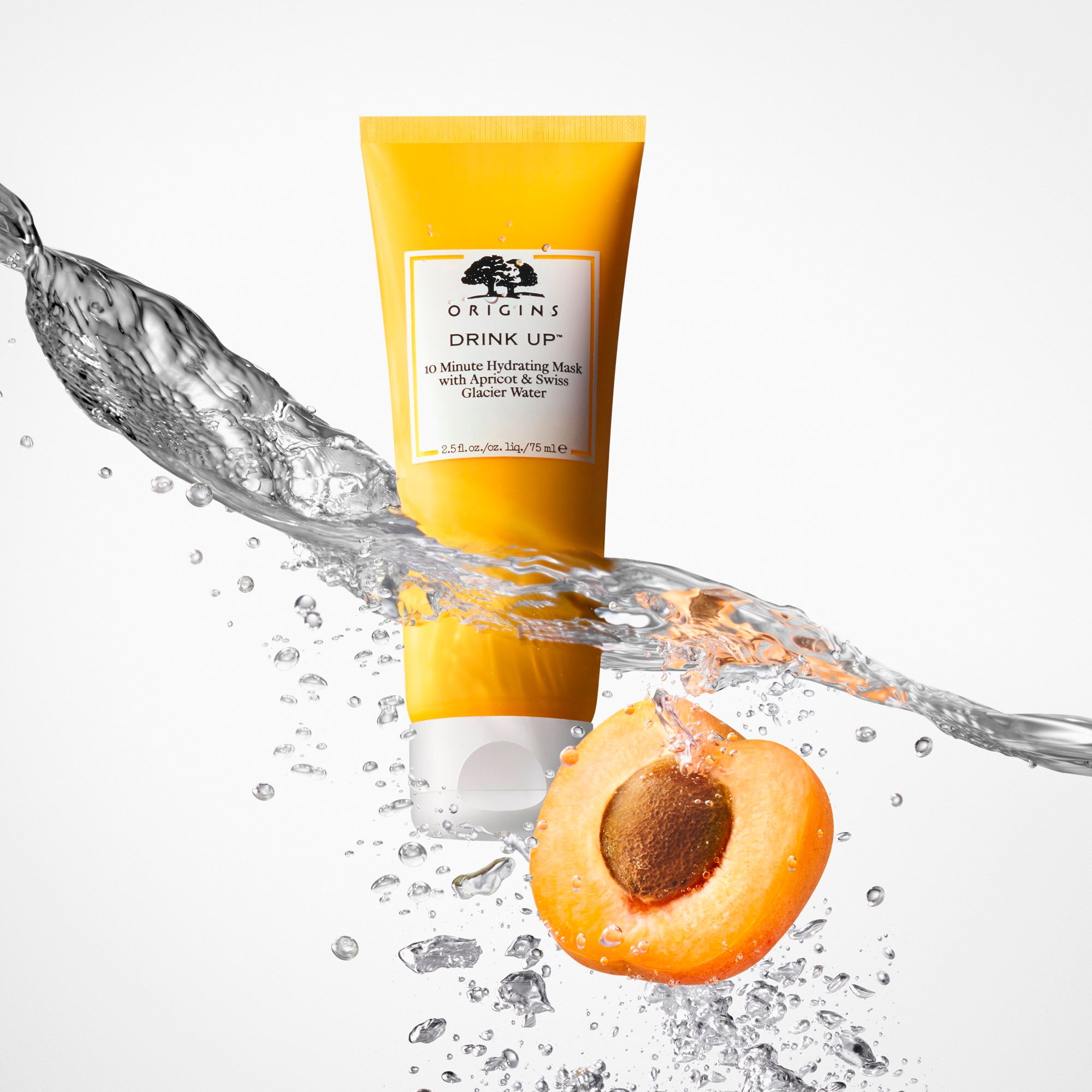 ORIGINS Drink Up™ 10 Minute Hydrating Mask with Apricot & Swiss Glacier Water Feuchtigkeitsspendende Gesichtsmaske