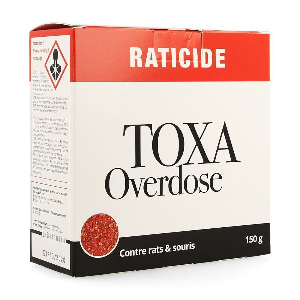 Toxa Overdose Raticide
