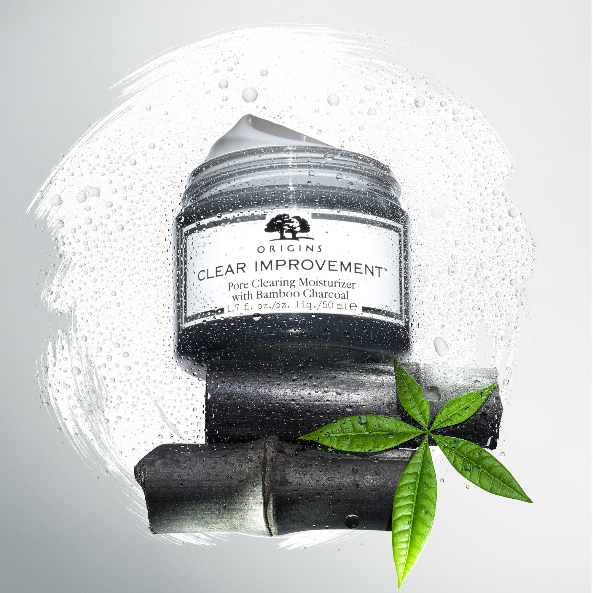 ORIGINS Clear Improvement™ Oil Free Moisturizer with Bamboo Charcoal Feuchtigkeitspflege für unreine und zu Akne neigende Haut
