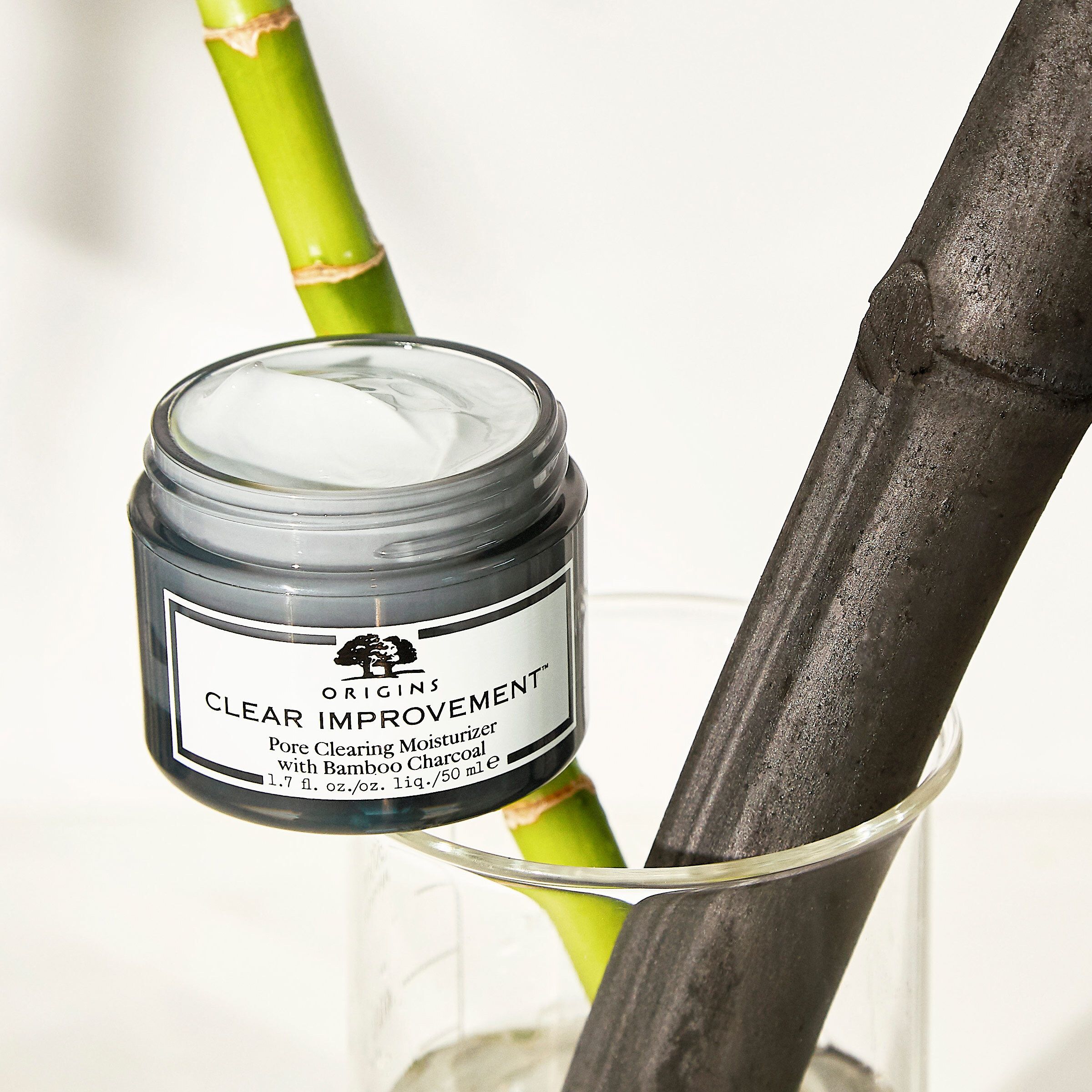 ORIGINS Clear Improvement™ Oil Free Moisturizer with Bamboo Charcoal Feuchtigkeitspflege für unreine und zu Akne neigende Haut