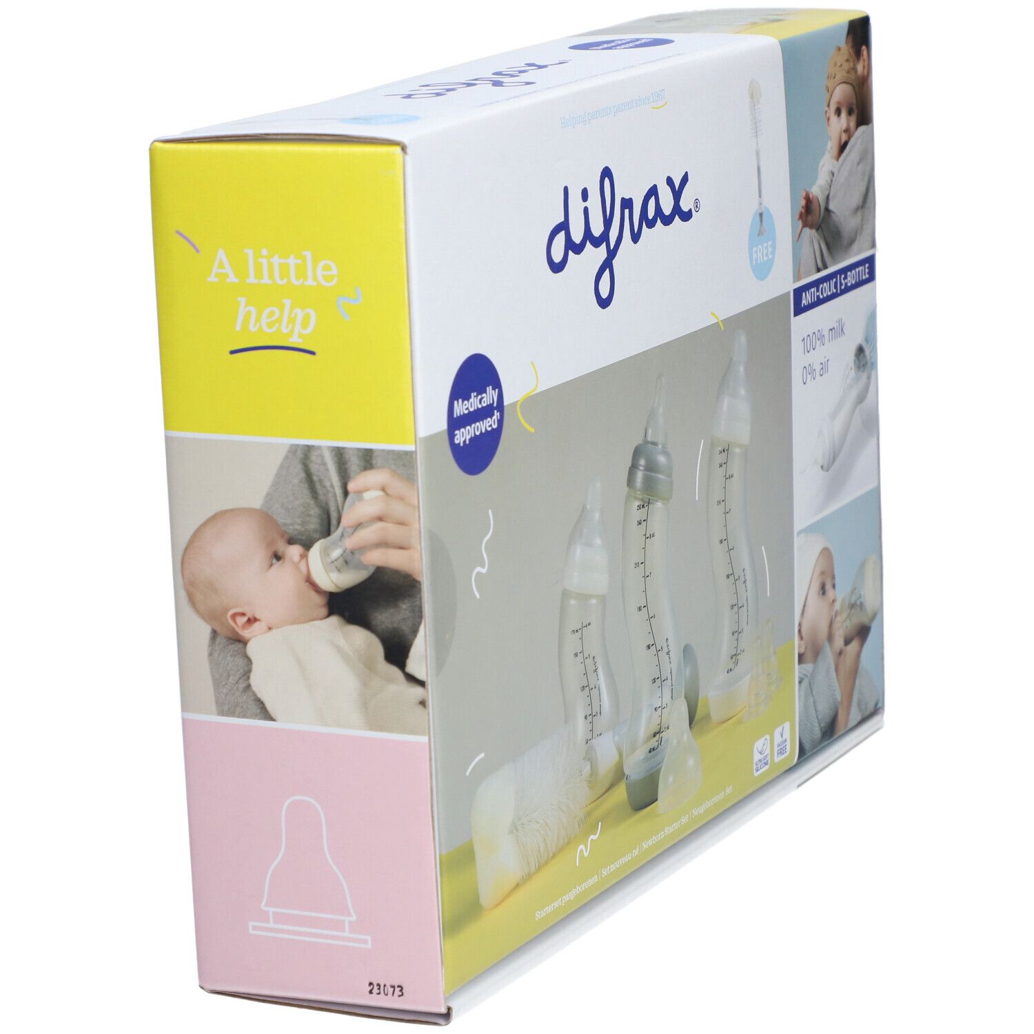 Difrax® Neugeborenen-Set mit Bürste