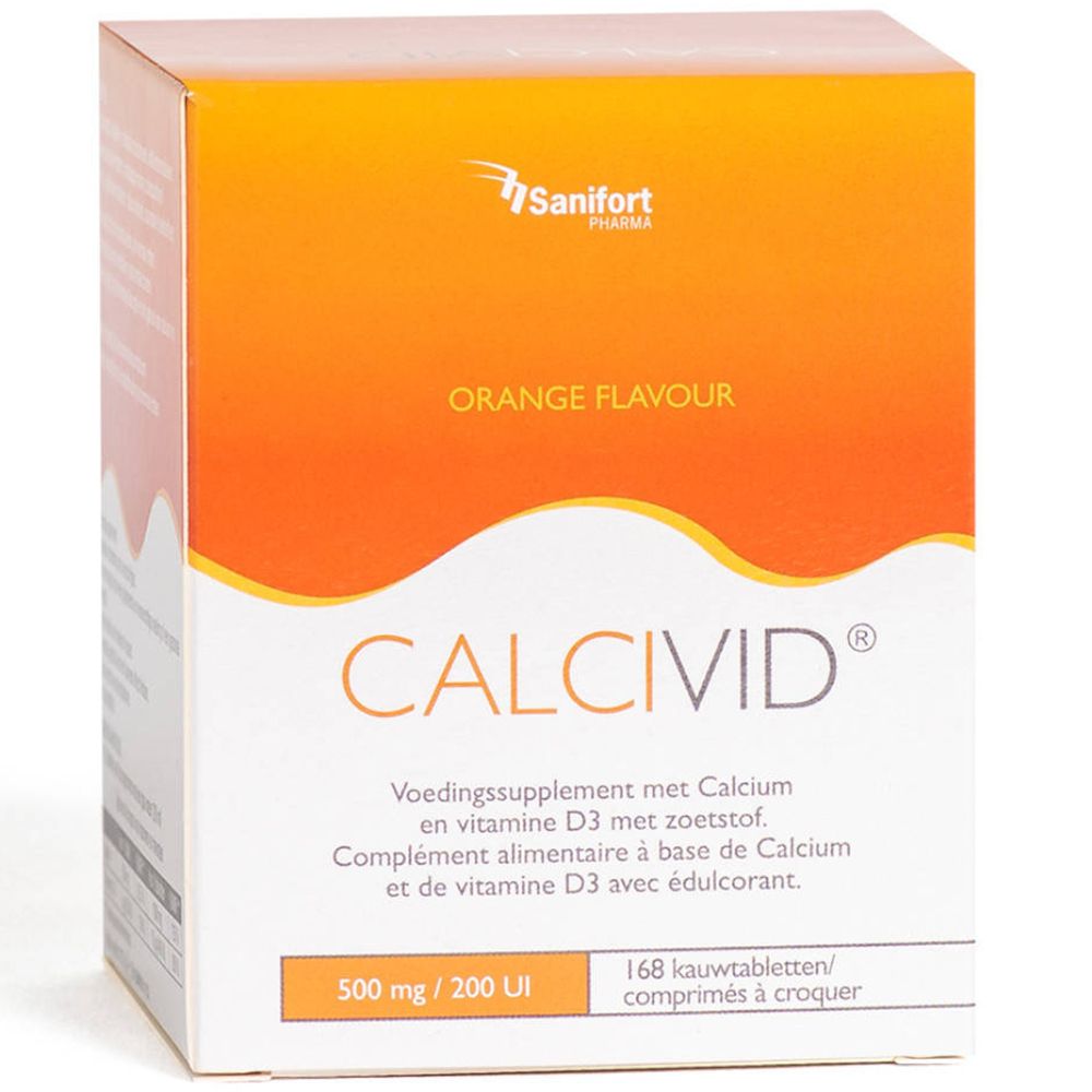 Sanifort Calcivid® 500 mg/200 UI Orange