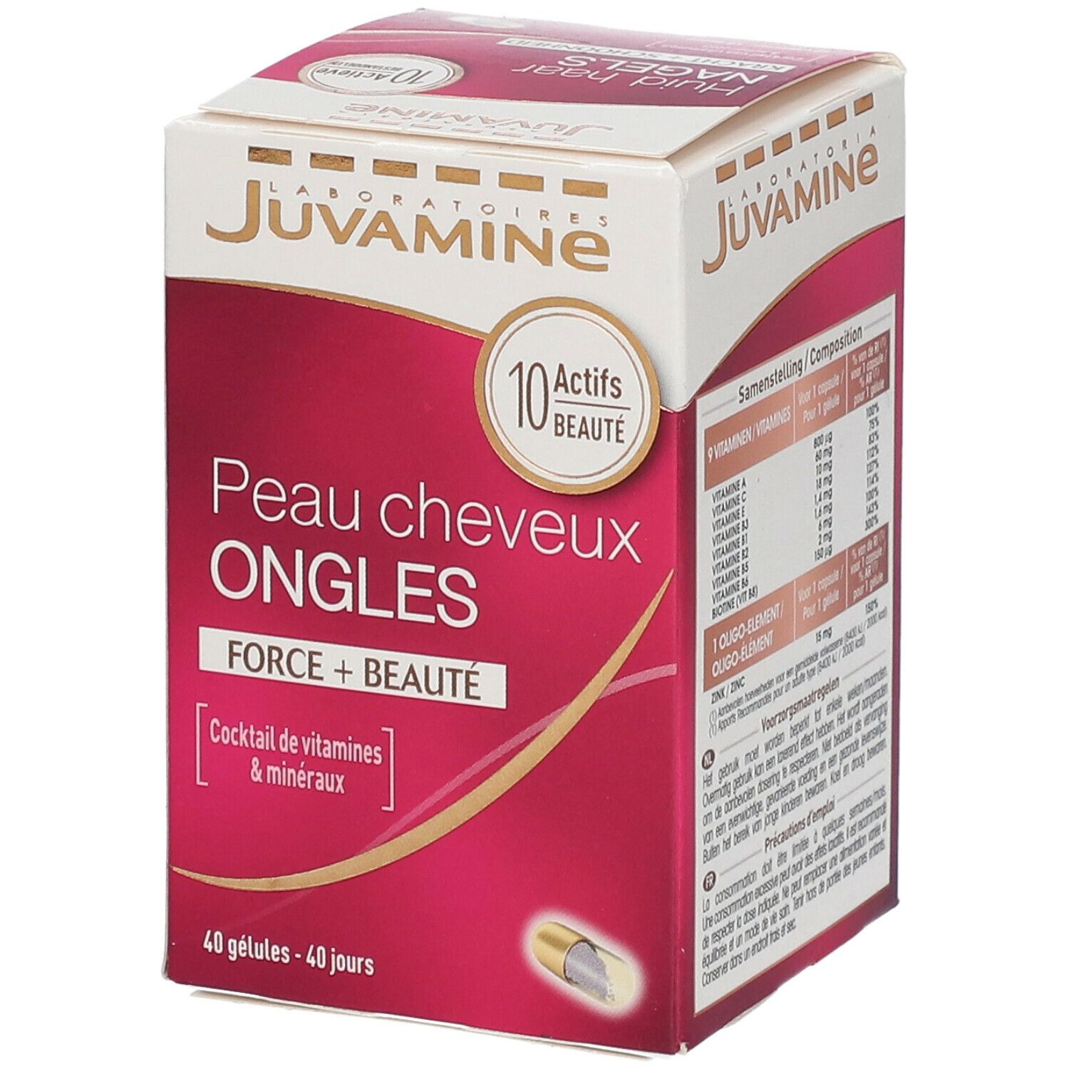 Juvamine Peau - Cheveux - Ongles