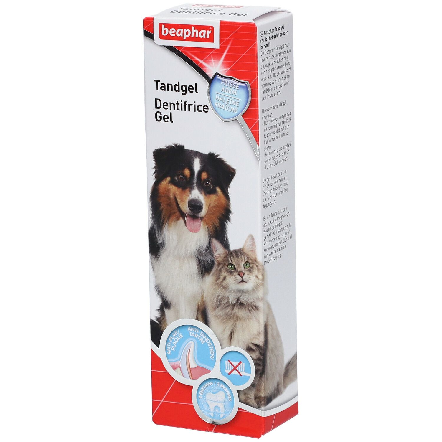 beaphar® Dentifrice gel haleine fraîche pour chien et chat