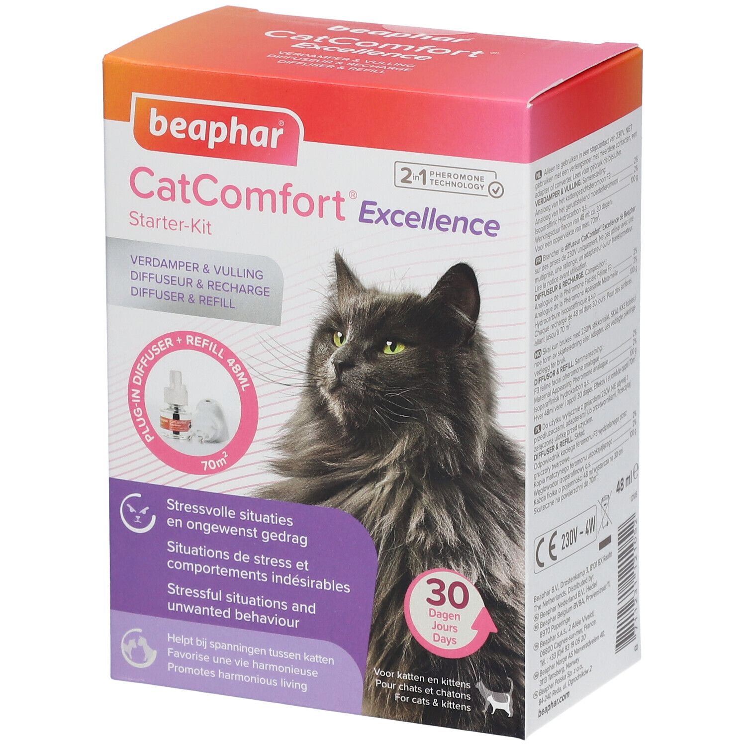 beaphar® CatComfort® Excellence Diffuseur & Recharge