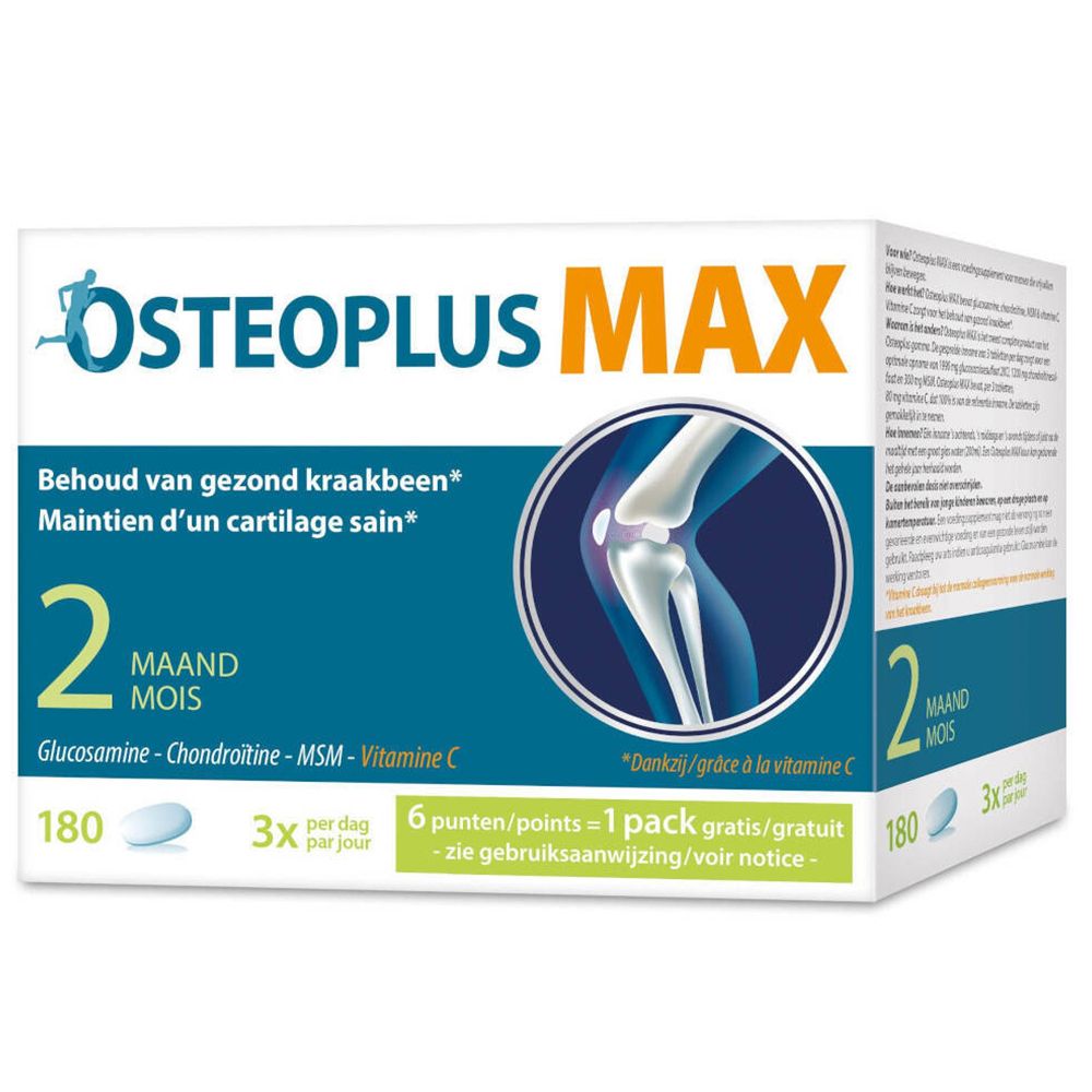 Osteoplus MAX Cure de 2 mois