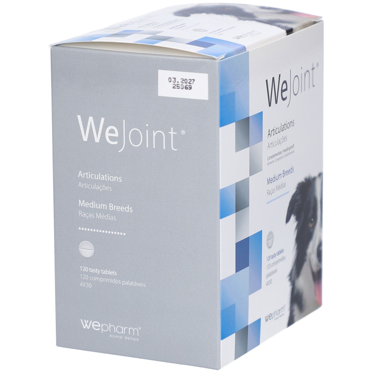 WePharm® WeJoint® Races de Chiens Moyennes 4x30 pc(s) Comprimé(S) view 2