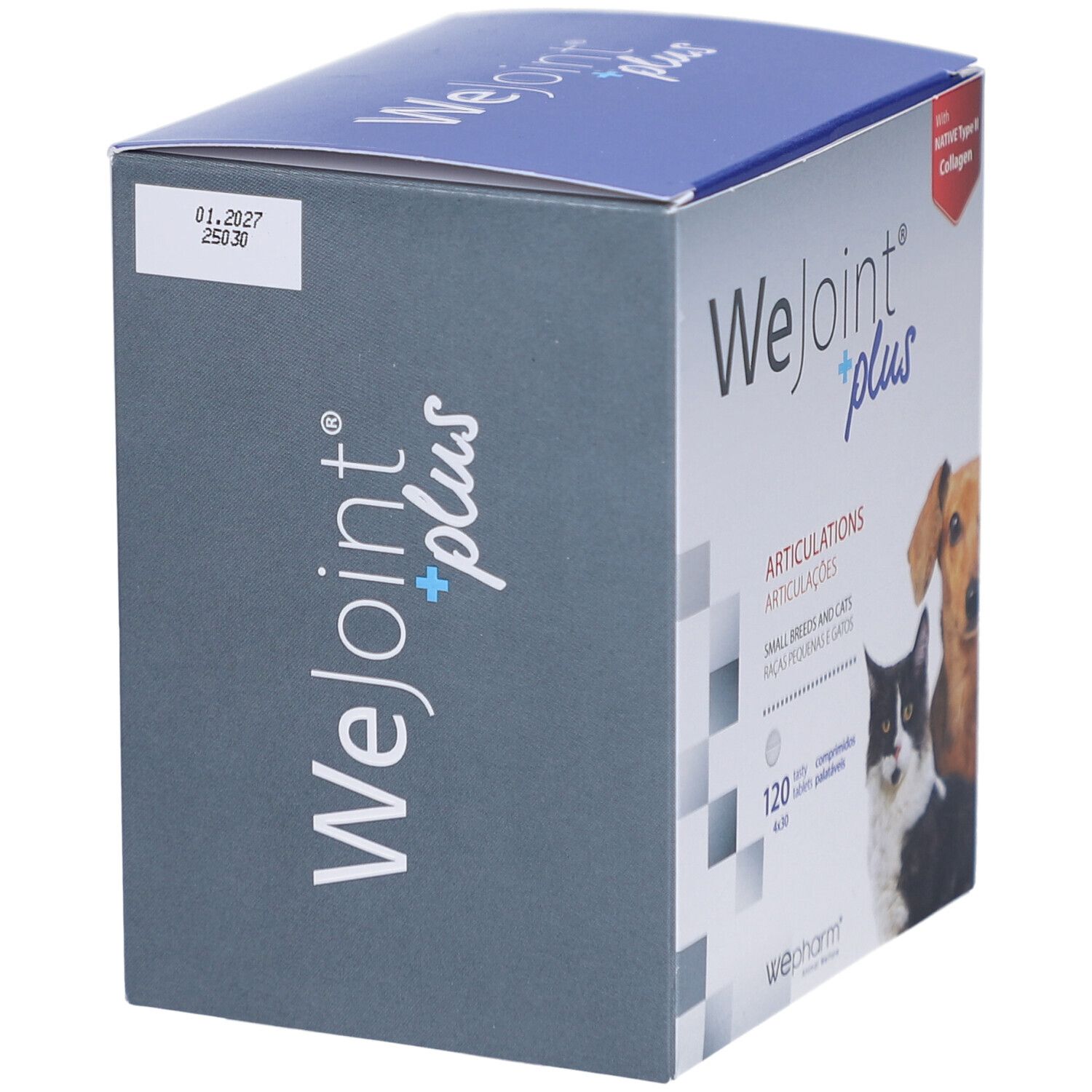 WePharm® WeJoint® Plus Chats et Petites Races de Chiens 4x30 pc(s) Comprimé(S) view 2