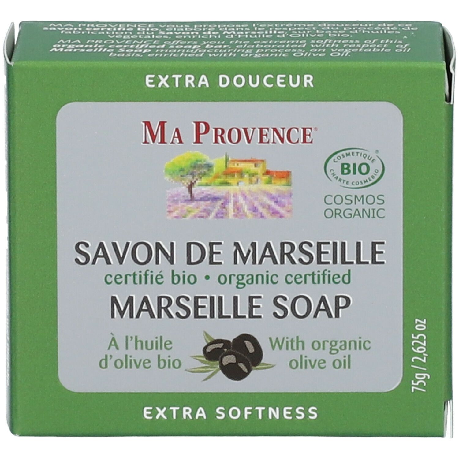 MA PROVENCE® Marseille-Seife Olivenöl Bio Extra Sanft