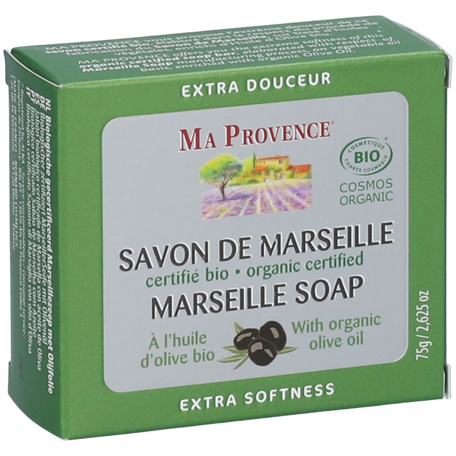 MA PROVENCE® Marseille-Seife Olivenöl Bio Extra Sanft