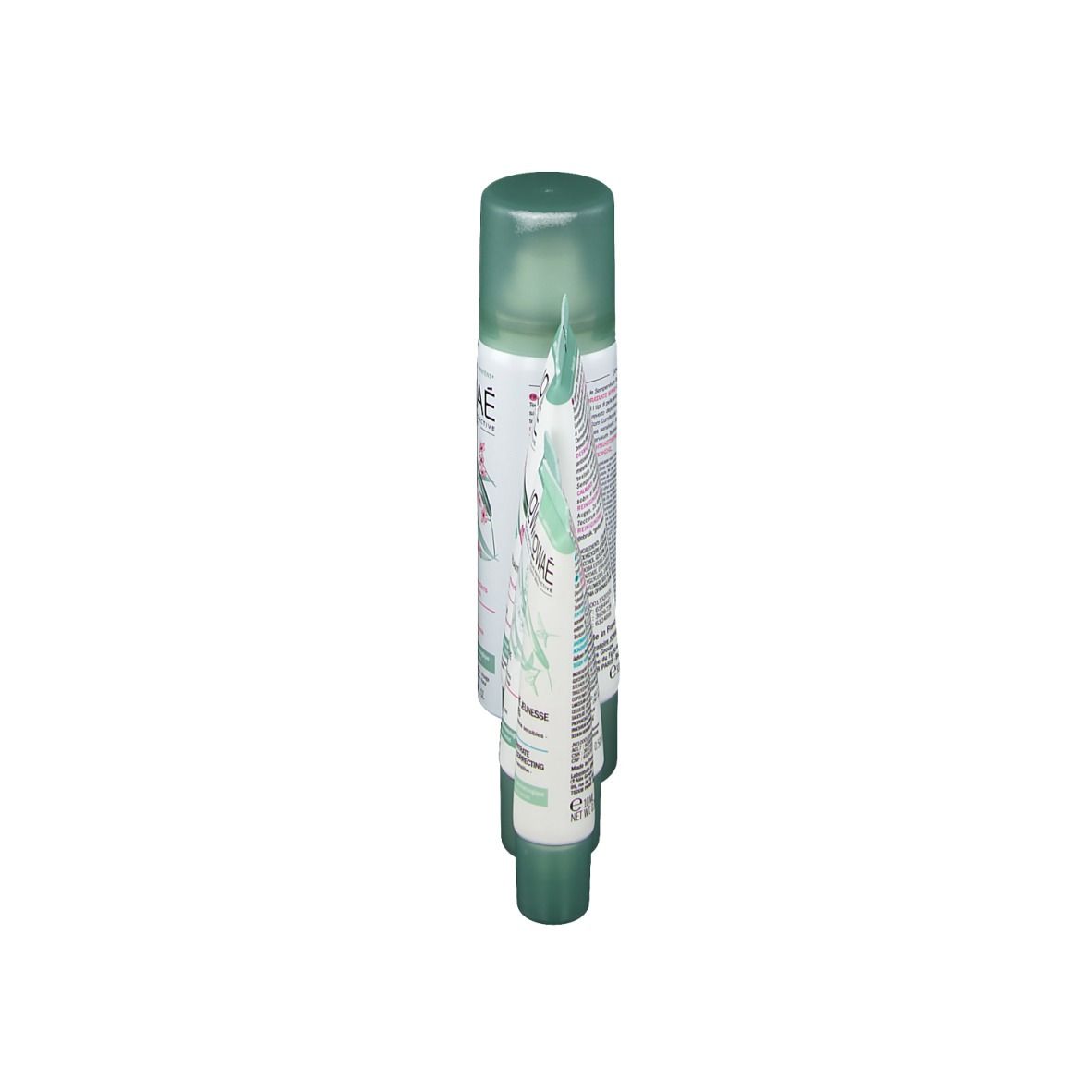 Deux tubes et une bouteille. Inscription : JOWAÉ. Produits : lait démaquillant, crème légère, brume hydratante.
