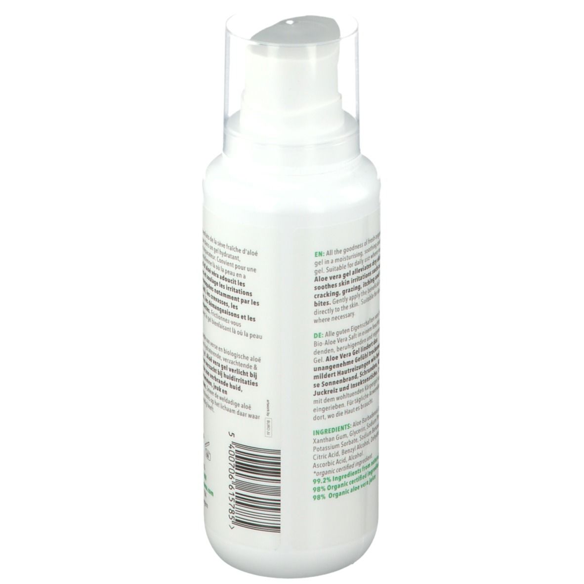 purasana® Aloe Vera feuchtigkeitsspendendes und reparierendes Gel Bio