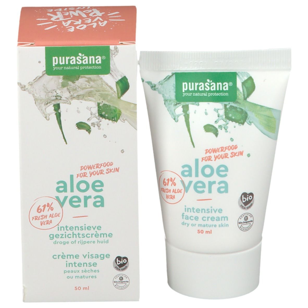 purasana® Aloe Vera Bio-Intensiv-Gesichtscreme