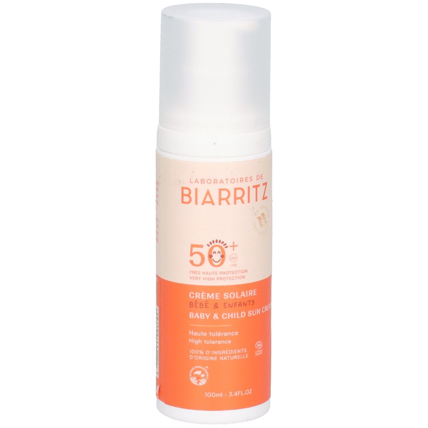 Alga Maris Zonnecreme Kind Spf50+ 100ml 100 ml Sonnenschutzcreme