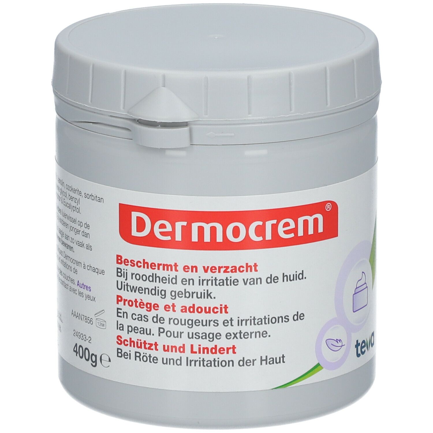 Dermocrem 400g x2 2x400 g Creme