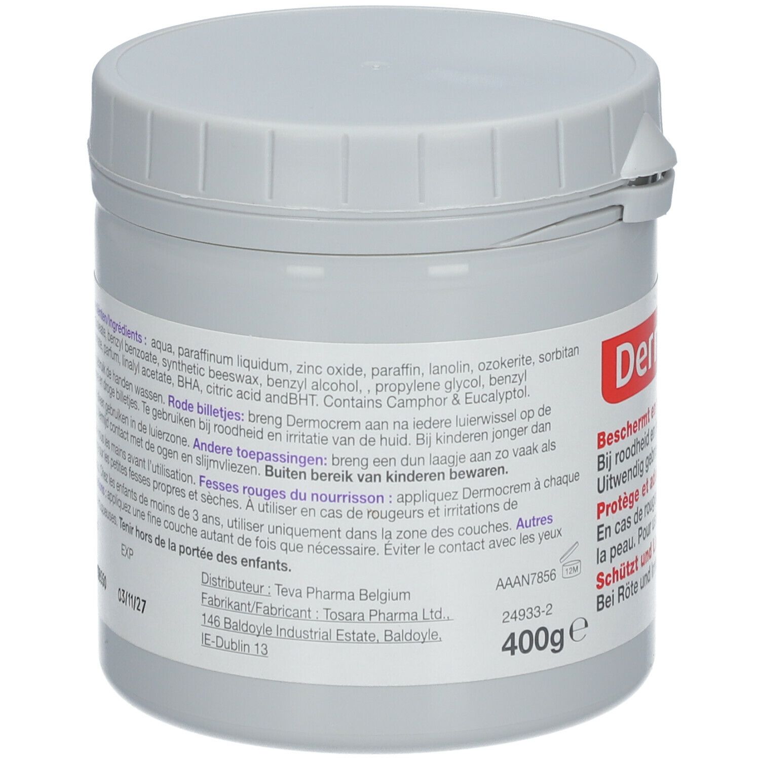 Dermocrem ® 400 g - shop-apotheke.com
